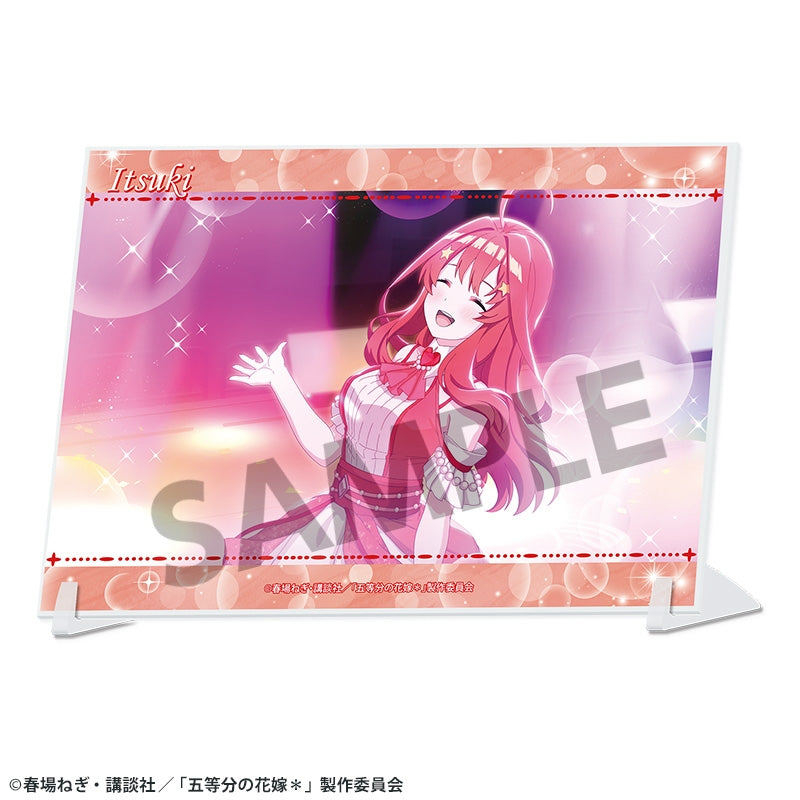 (Goods - Ornament) The Quintessential Quintuplets＊ A6 Visual Acrylic Plate vol. 4 Itsuki Nakano