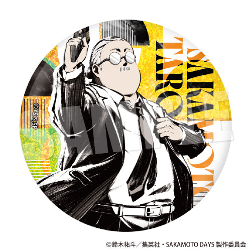 (Goods - Badge) SAKAMOTO DAYS BIG Holographic Button Badge (Neo Painting ver.)(Taro Sakamoto)