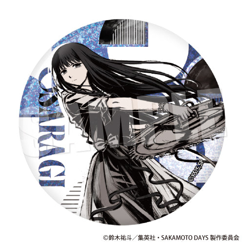 (Goods - Badge) SAKAMOTO DAYS BIG Holographic Button Badge (Neo Painting ver.)(Osaragi)