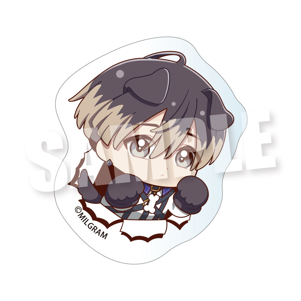 (Goods - Sticker) MILGRAM Biritto Zoo! Die-cut Clear Sticker (Mikoto)