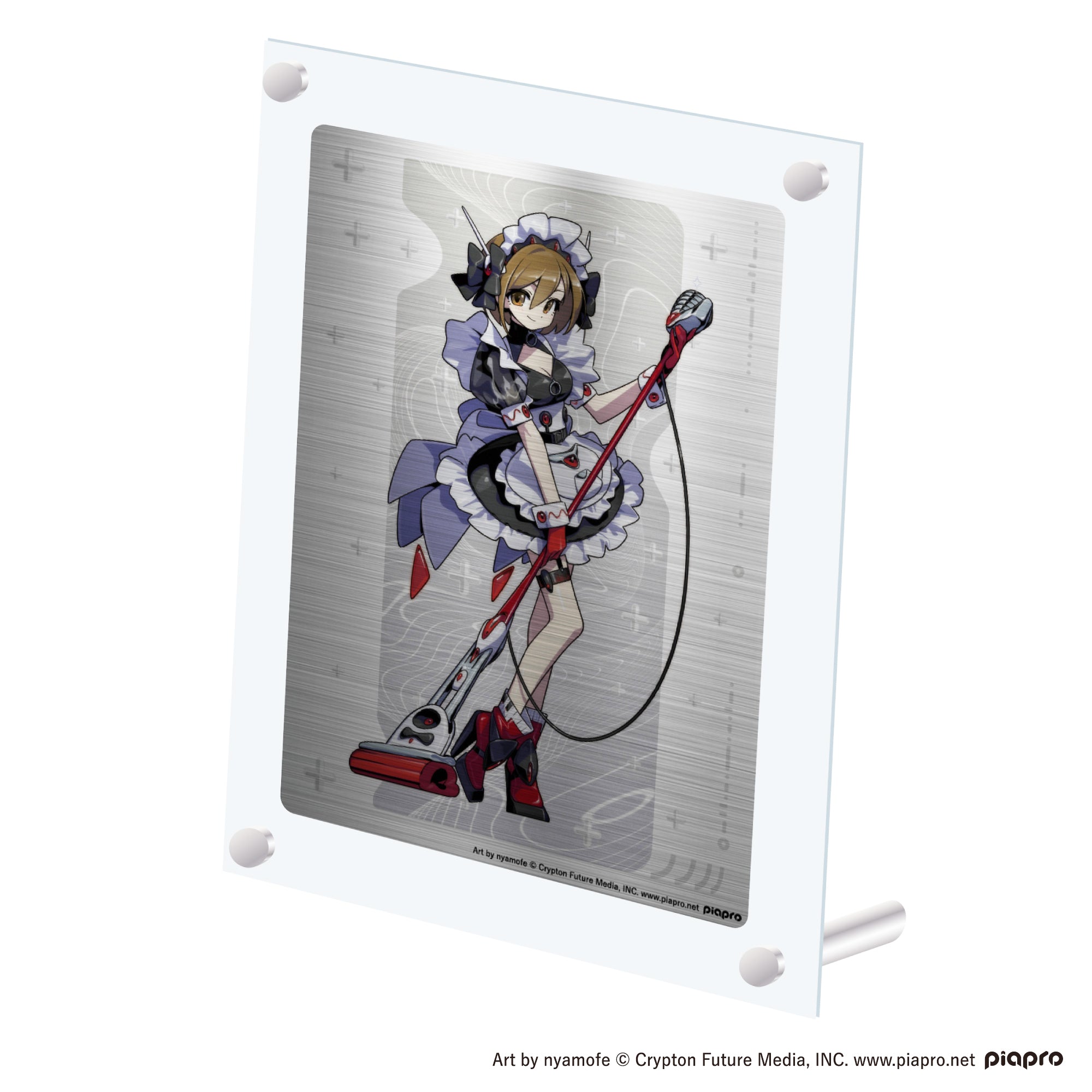 (Goods - Ornament) Piapro Characters A3 Metal Art MEIKO