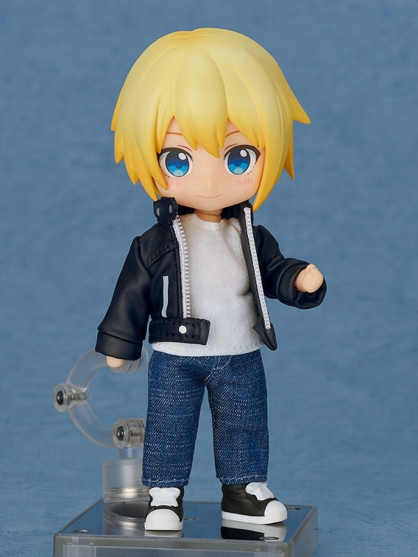 (Figure - Accessory) Nendoroid Doll Outfit Set: Leather Jacket (Black)