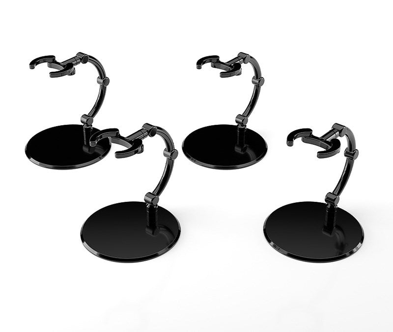 (Figure Accessory) The Simple Stand mini x4 Black (for Small Figures & Chibi Figures)
