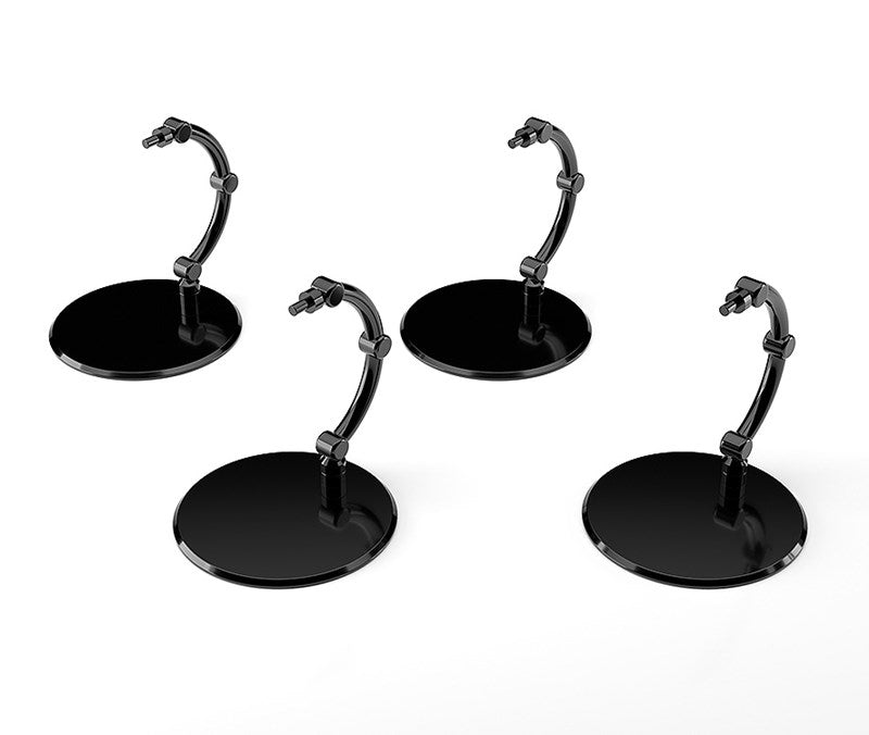 (Figure Accessory) The Simple Stand mini x4 Black (for Small Figures & Chibi Figures)