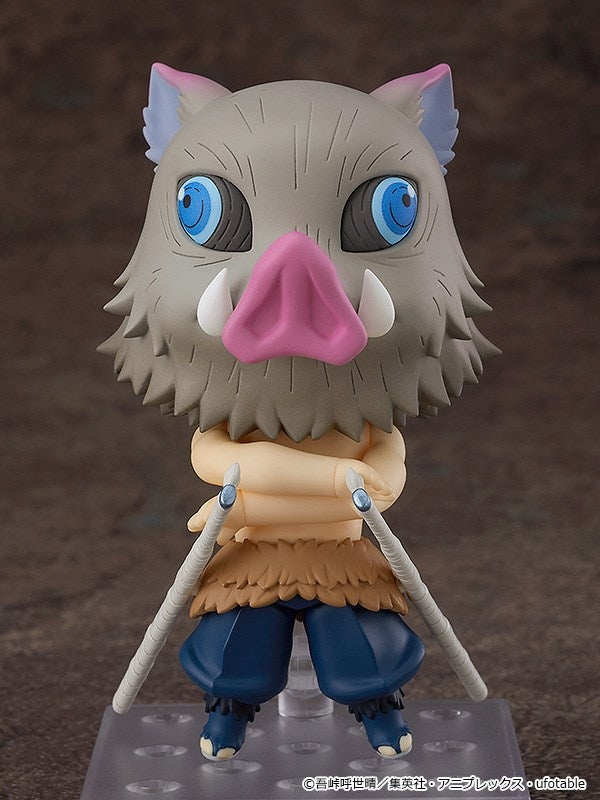 (Action Figure) Demon Slayer: Kimetsu no Yaiba Nendoroid Inosuke Hashibira (Re-release)