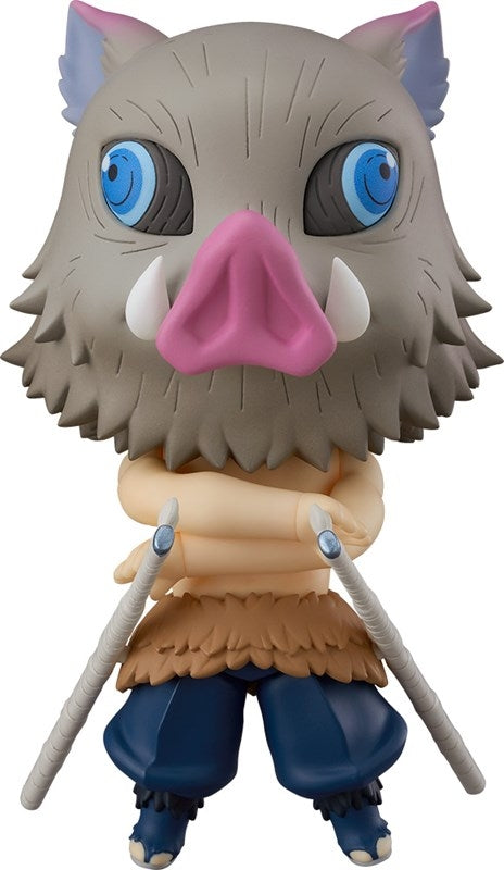 (Action Figure) Demon Slayer: Kimetsu no Yaiba Nendoroid Inosuke Hashibira (Re-release)