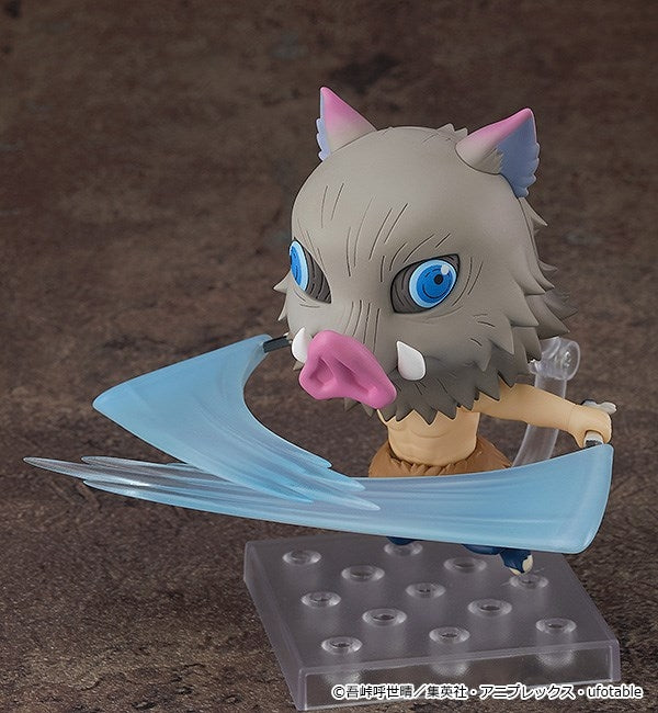 (Action Figure) Demon Slayer: Kimetsu no Yaiba Nendoroid Inosuke Hashibira (Re-release)