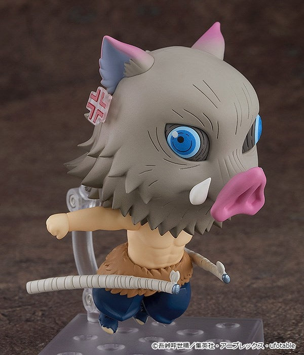 (Action Figure) Demon Slayer: Kimetsu no Yaiba Nendoroid Inosuke Hashibira (Re-release)
