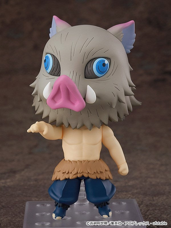 (Action Figure) Demon Slayer: Kimetsu no Yaiba Nendoroid Inosuke Hashibira (Re-release)