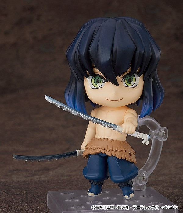(Action Figure) Demon Slayer: Kimetsu no Yaiba Nendoroid Inosuke Hashibira (Re-release)