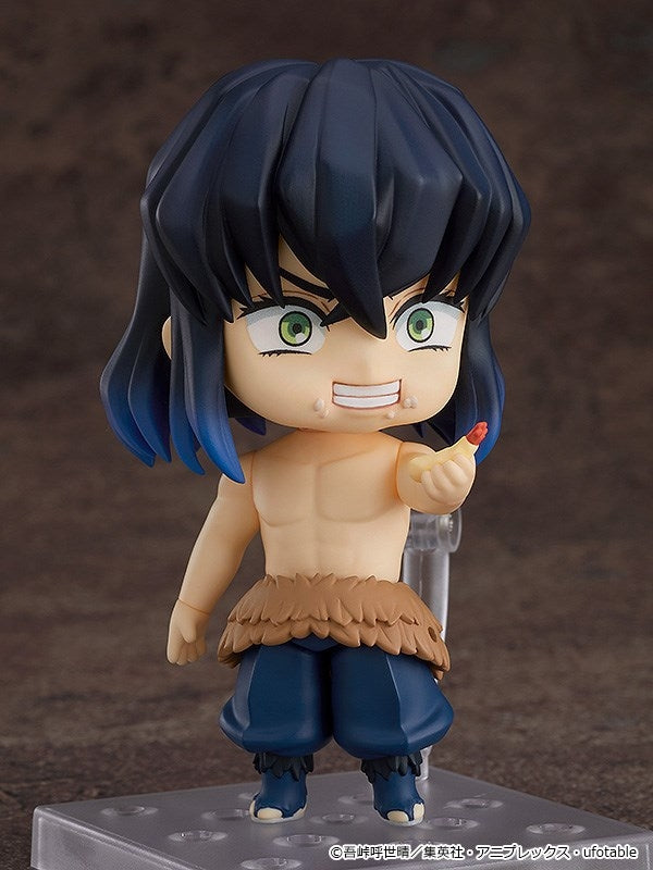 (Action Figure) Demon Slayer: Kimetsu no Yaiba Nendoroid Inosuke Hashibira (Re-release)