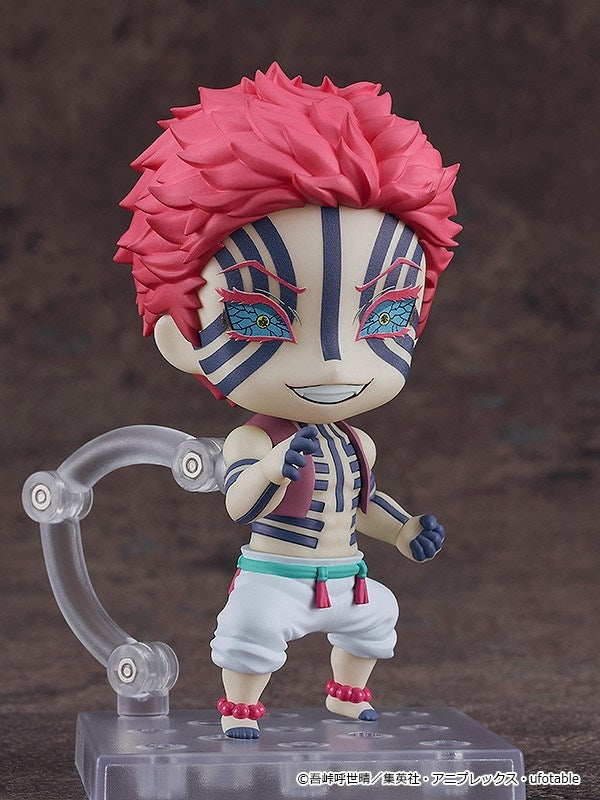 (Action Figure) Demon Slayer: Kimetsu no Yaiba Nendoroid Akaza (Re-release)
