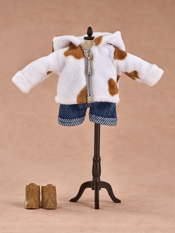 (Figure - Parts) Nendoroid Doll Outfit Set Animal Hoodie Coffee Milk