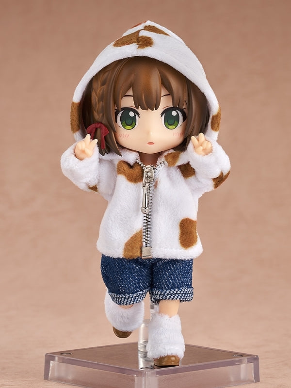 (Figure - Parts) Nendoroid Doll Outfit Set Animal Hoodie Coffee Milk