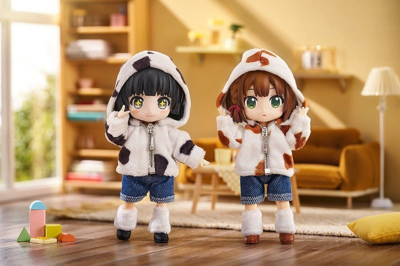 (Figure - Parts) Nendoroid Doll Outfit Set Animal Hoodie Coffee Milk