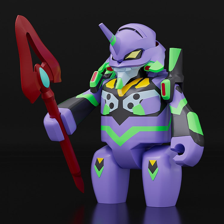 (Action Figure) Rebuild of Evangelion BRICKROID Evangelion Test Type-01 Posable Figure