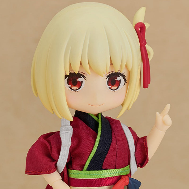 (Action Figure) Lycoris Recoil Nendoroid Doll Chisato Nishikigi Cafe LycoReco Uniform Ver.