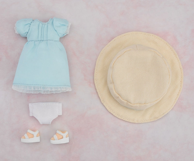 (Figure - Parts) Nendoroid Doll Outfit Set Simple Dress (Blue)