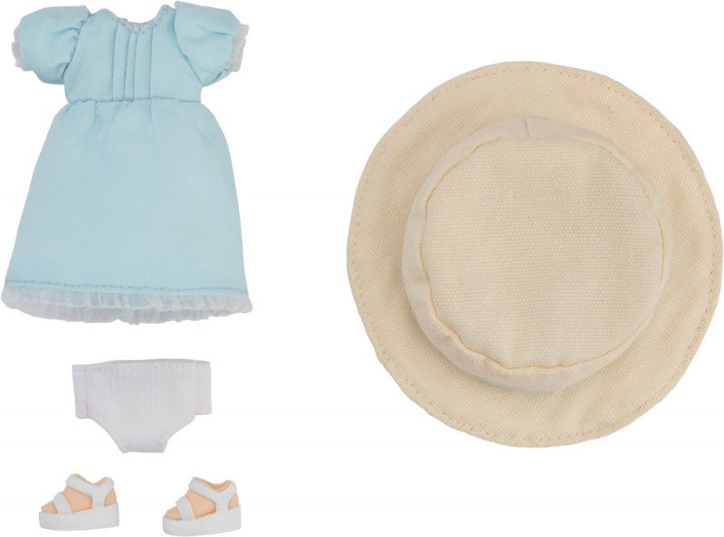 (Figure - Parts) Nendoroid Doll Outfit Set Simple Dress (Blue)