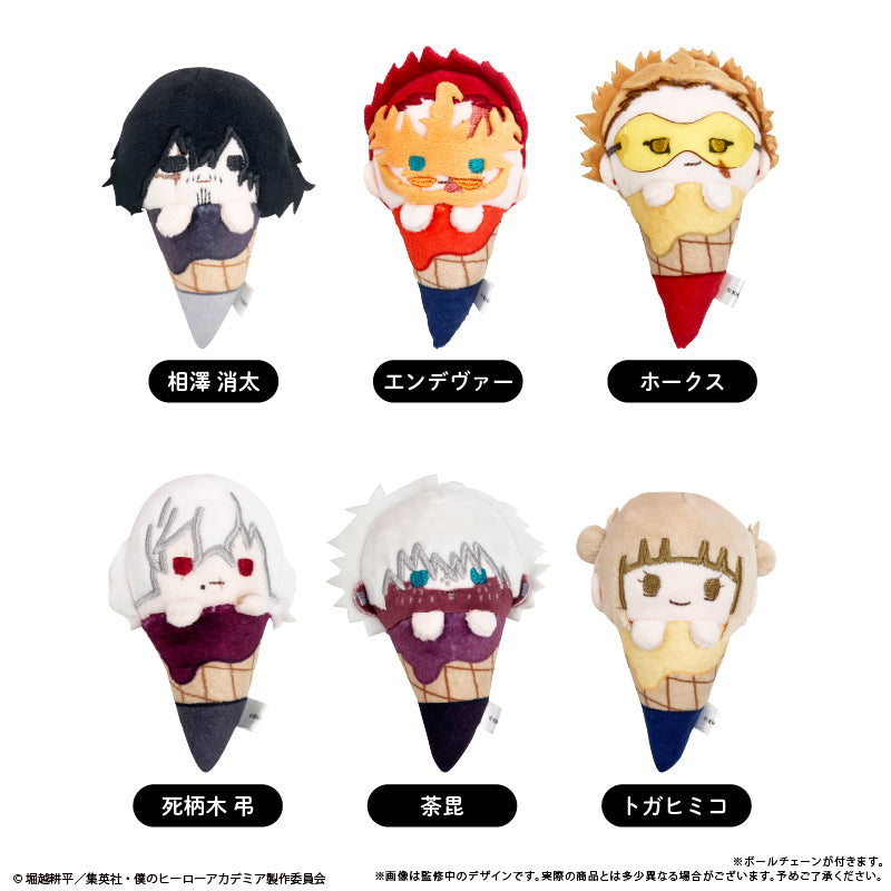 (1BOX=6)(Goods - Plush) My Hero Academia Ice Cream Tapinui Vol. 2