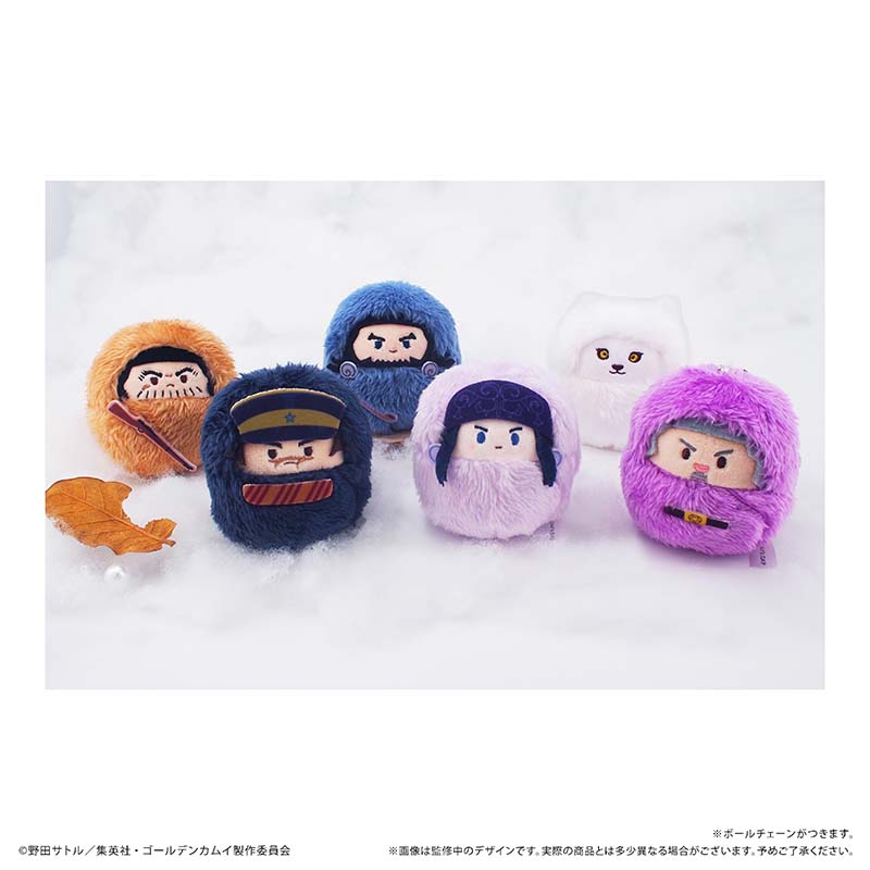 (1BOX=6)(Goods - Plush) Golden Kamuy Kurumitapinui Vol.1