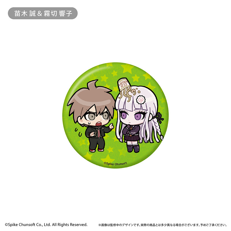 (1BOX=9)(Goods - Badge) Danganronpa 1, 2 Reload Waiwai Button Badge