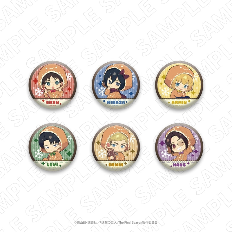 (Goods - Badge) Attack on Titan 3 o'clock Attack on Titan Chibi Button Badge (Erwin)