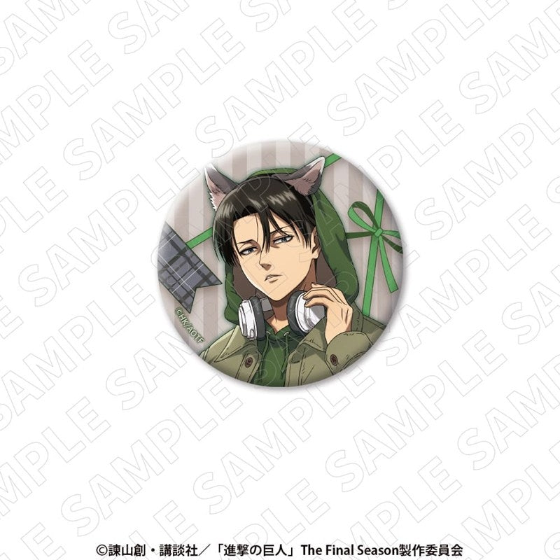 (Goods - Badge) Attack on Titan Button Badge (Levi)