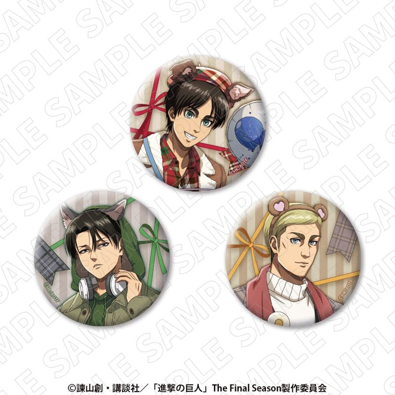 (Goods - Badge) Attack on Titan Button Badge (Levi)