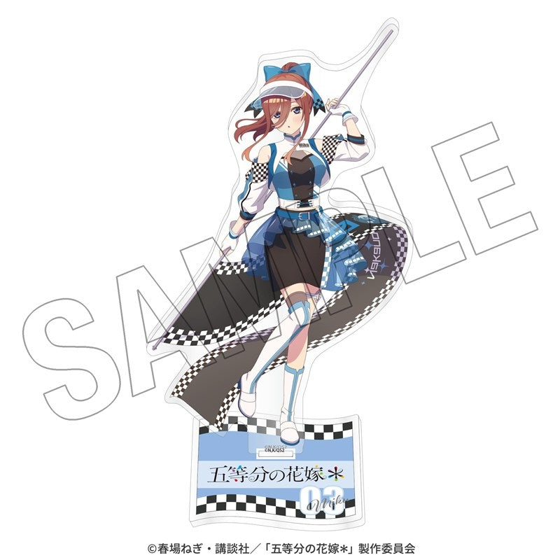 (Goods - Acrylic Stand) The Quintessential Quintuplets* Acrylic Stand (Miku) <Race Ambassador Style>
