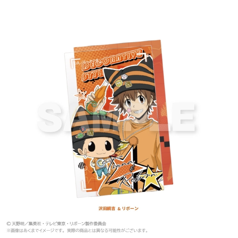 (Goods - Ornament) REBORN! Acrylic Block Decorative Style ver. Tsunayoshi Sawada & Reborn [After AGF2025]