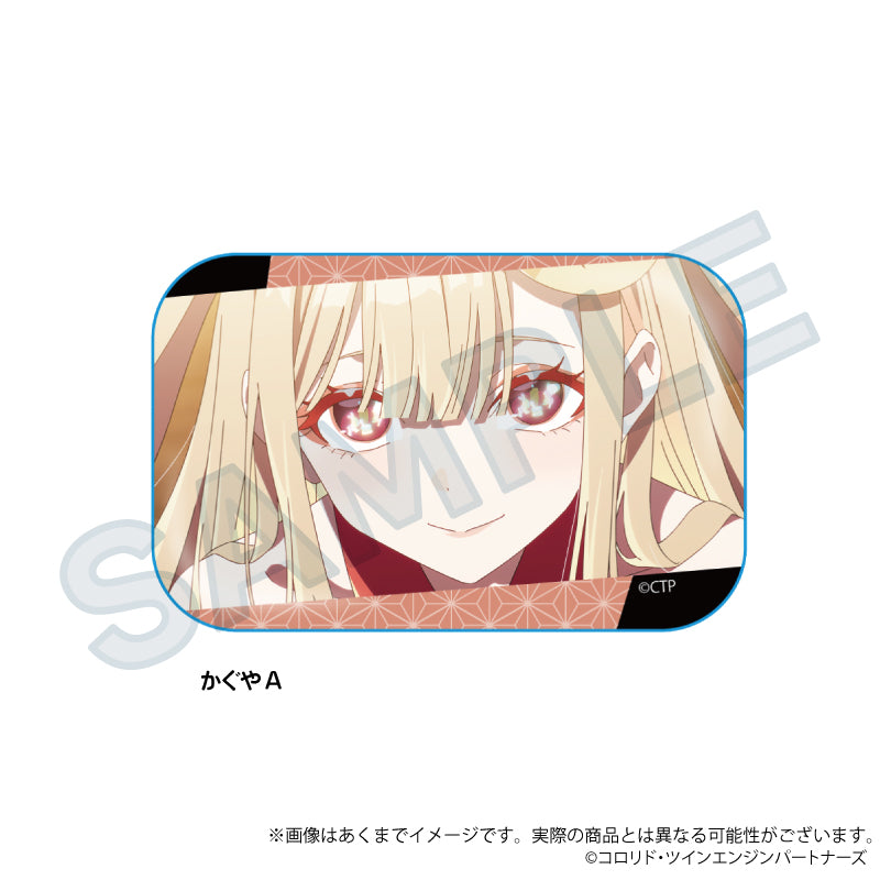 (Goods - Badge) Cosmic Princess Kaguya! Anime Still Square Button Badge Kaguya A