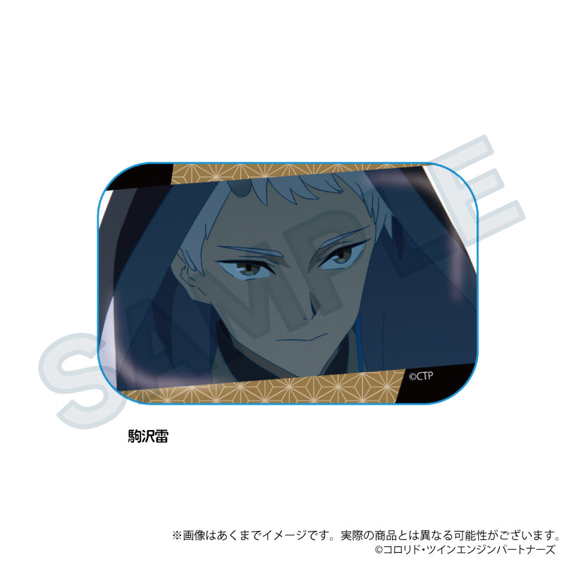 (Goods - Badge) Cosmic Princess Kaguya! Anime Still Square Button Badge Rai Komazawa