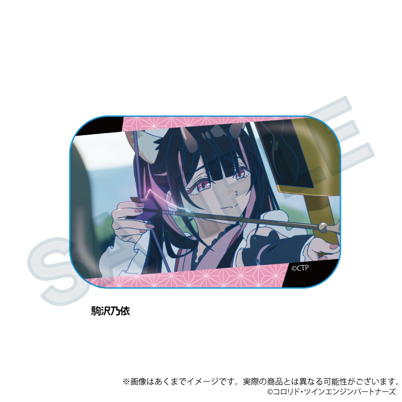 (Goods - Badge) Cosmic Princess Kaguya! Anime Still Square Button Badge Noi Komazawa