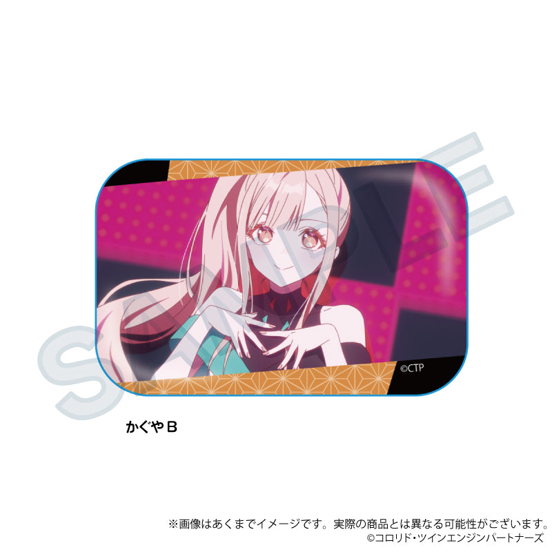 (Goods - Badge) Cosmic Princess Kaguya! Anime Still Square Button Badge Kaguya B