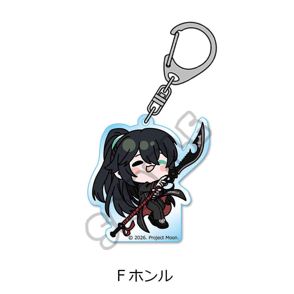 (Goods - Keychain) Limbus Company Acrylic Keychain F (Hong Lu)