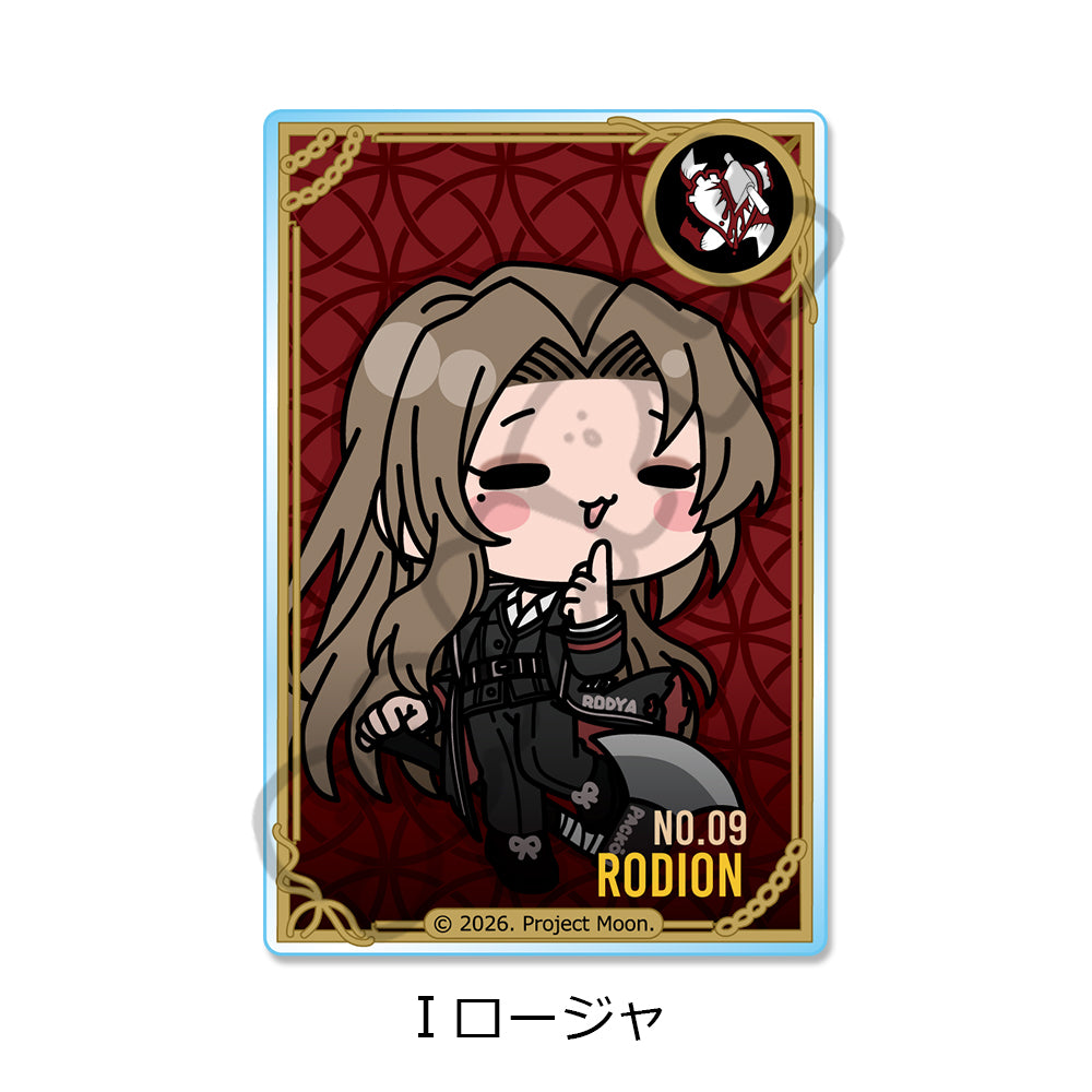 (Goods - Card) Limbus Company Clear Card I (Rodion)
