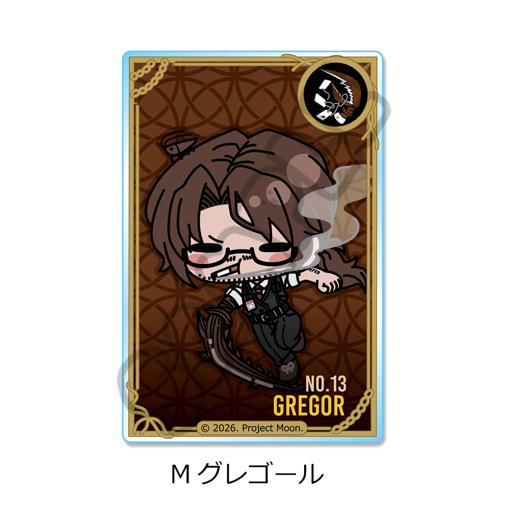 (Goods - Card) Limbus Company Clear Card M (Gregor)