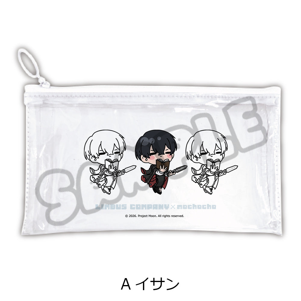 (Goods - Pouch) Limbus Company Flat Clear Pouch A (Yi Sang)