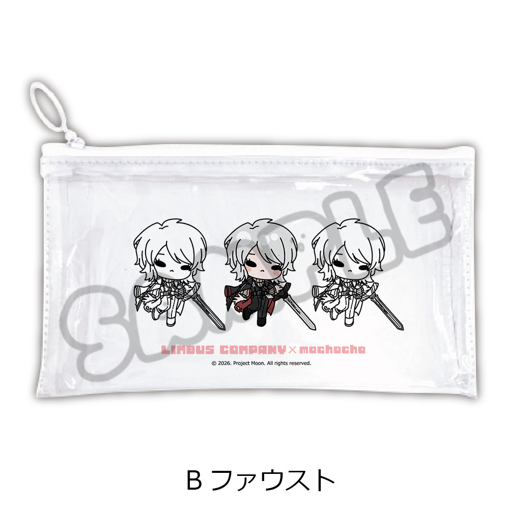 (Goods - Pouch) Limbus Company Flat Clear Pouch B (Faust)