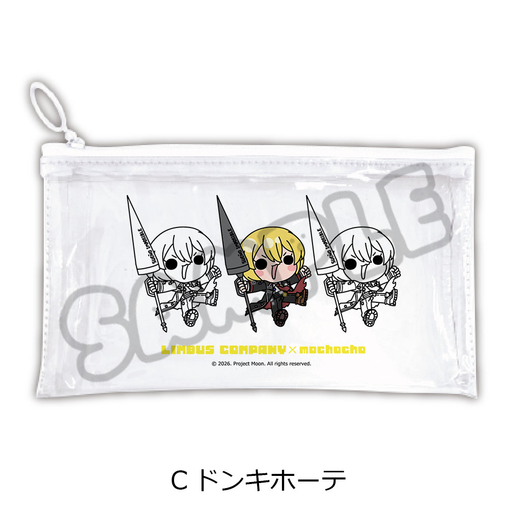 (Goods - Pouch) Limbus Company Flat Clear Pouch C (Don Quixote)