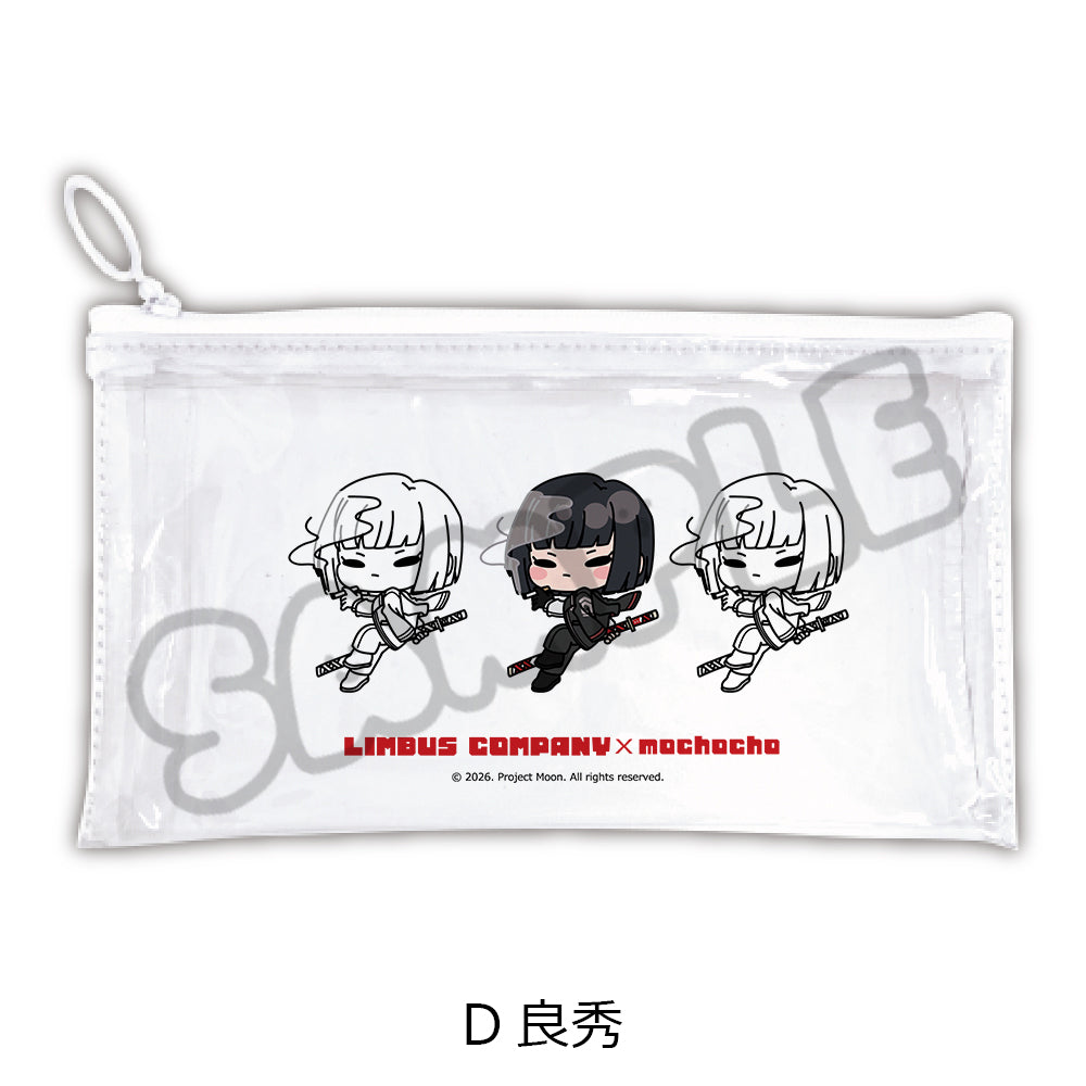 (Goods - Pouch) Limbus Company Flat Clear Pouch D (Ryoshu)