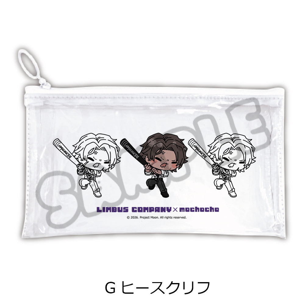 (Goods - Pouch) Limbus Company Flat Clear Pouch G (Heathcliff)