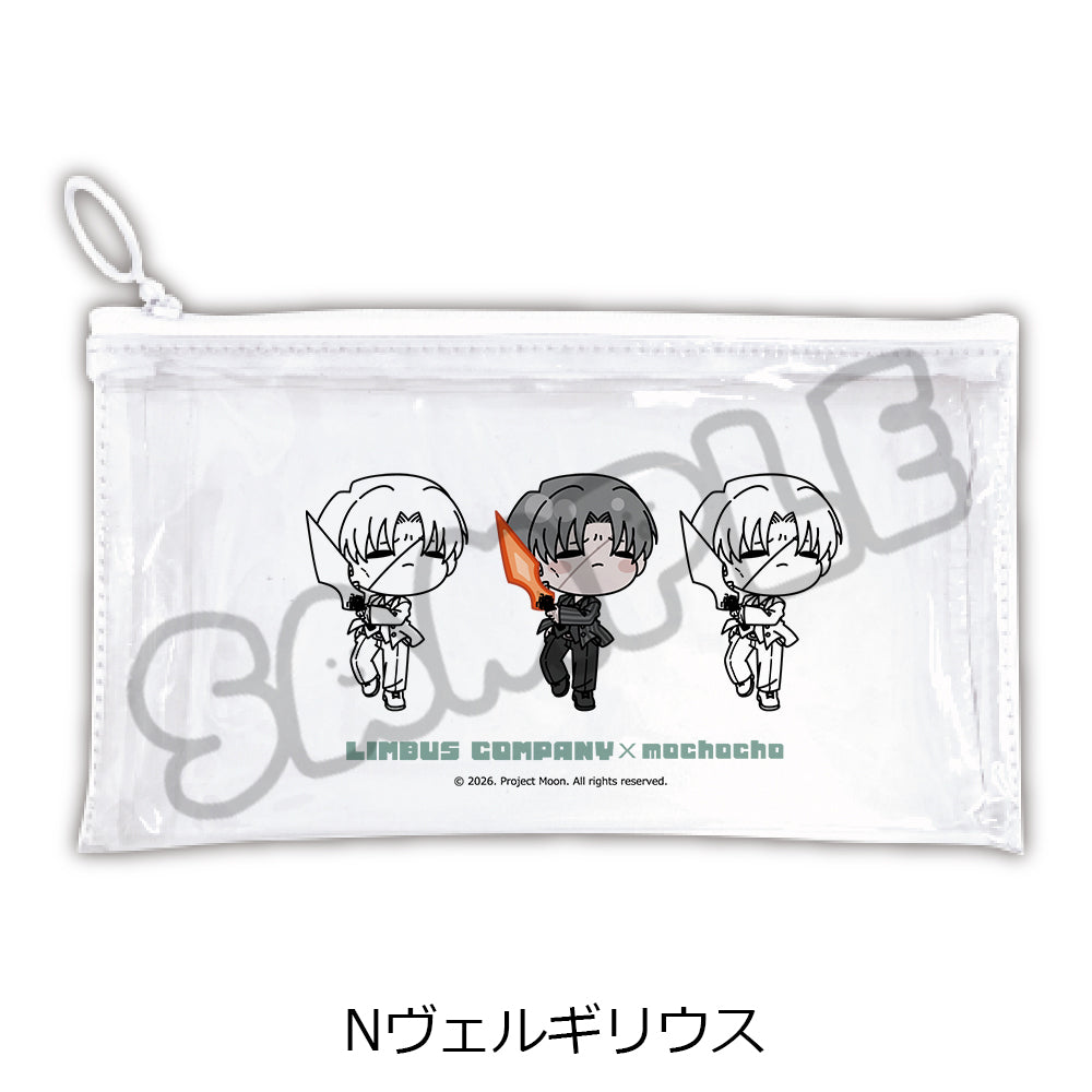 (Goods - Pouch) Limbus Company Flat Clear Pouch N (Vergilius)