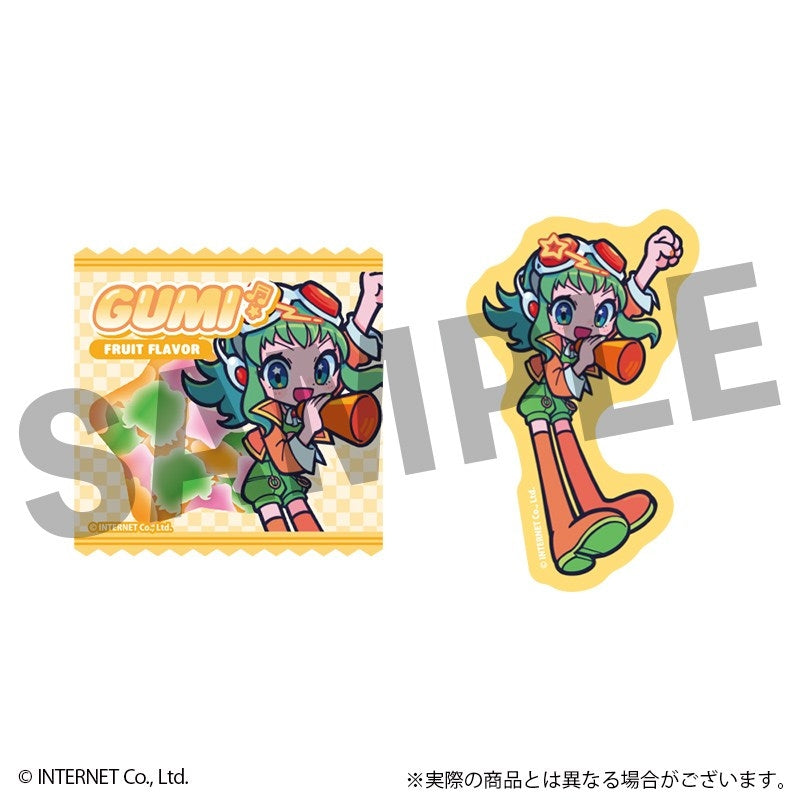 (1BOX=6)(Goods - Sticker) VOCALOID GUMI Trading Fure Friends Sticker