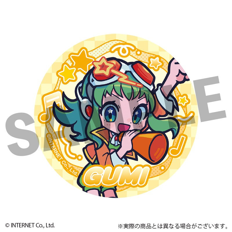 (1BOX=6)(Goods - Badge) VOCALOID GUMI Trading Fure Friends Button Badge