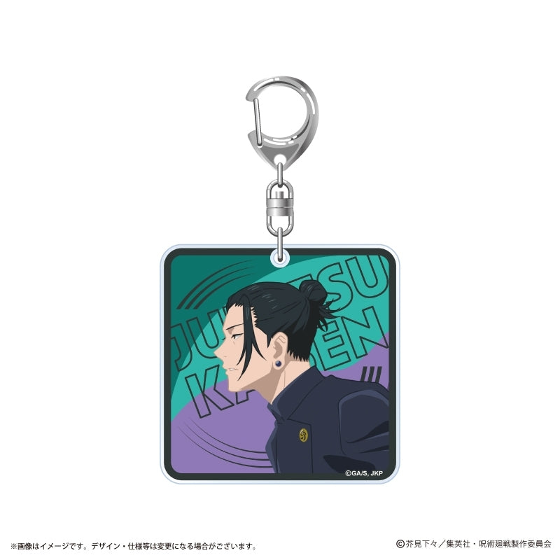(Goods - Keychain) Anime "Jujutsu Kaisen" 5th Anniversary Visual Vol. 2 Acrylic Keychain Suguru Geto