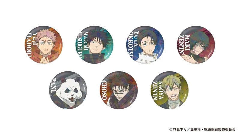 (1BOX=7)(Goods - Badge) Jujutsu Kaisen The Culling Game Trading Holographic Button Badge