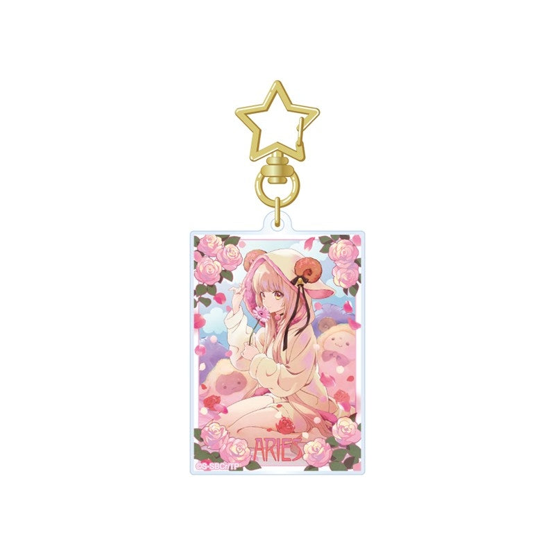 (Goods - Keychain) The Angel Next Door Spoils Me Rotten 2 Acrylic Keychain 12 Zodiac Visual (Aries)