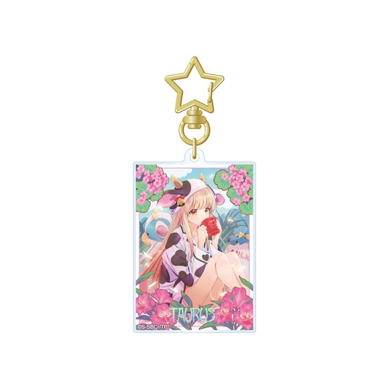 (Goods - Keychain) The Angel Next Door Spoils Me Rotten 2 Acrylic Keychain 12 Zodiac Visual (Taurus)